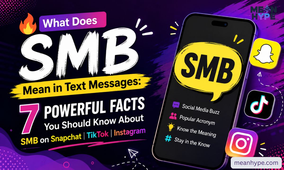 What Does SMB mean in text messages