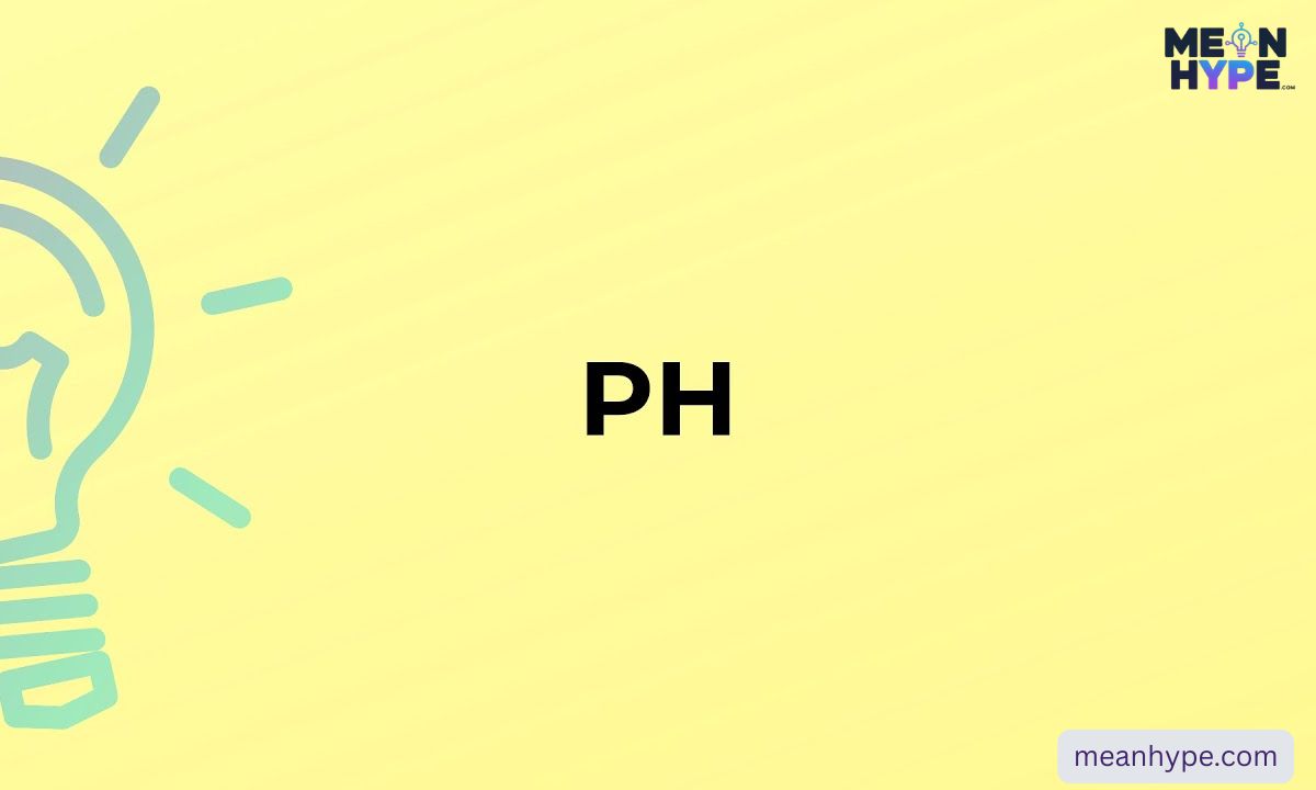 PH meaning on texting