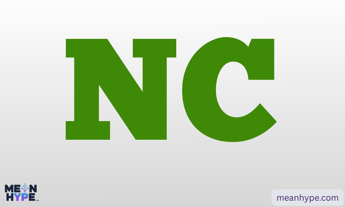 NC meaning in text