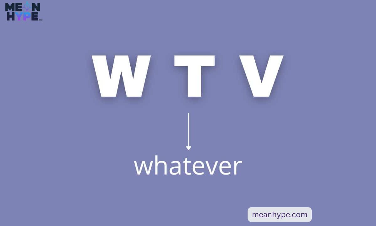 what do WTV mean in text