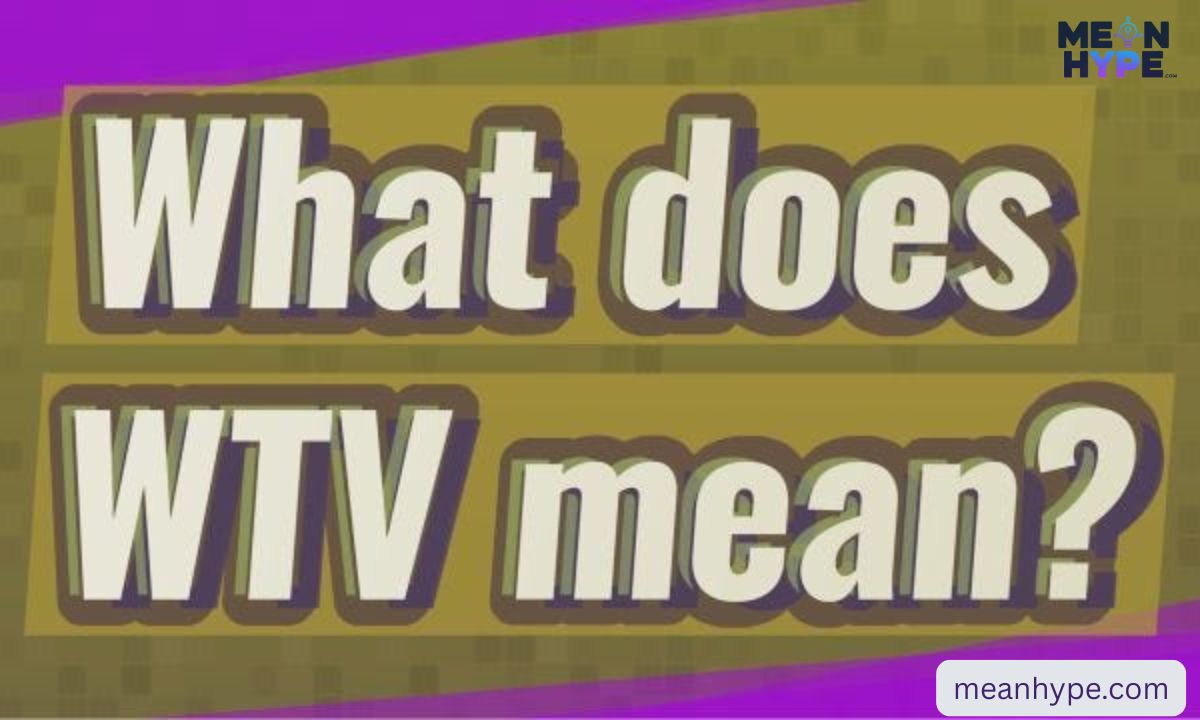 what do WTV mean in text 