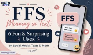 FFS meaning in text