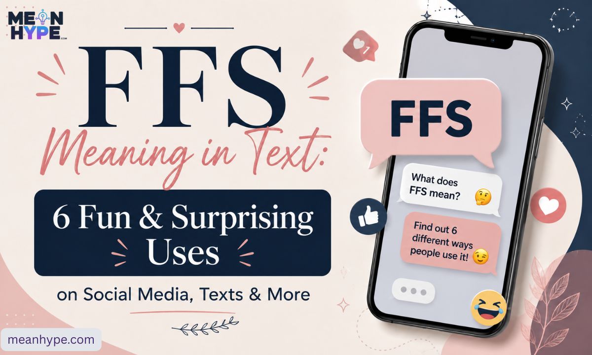 FFS meaning in text
