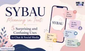 SYBAU meaning in text