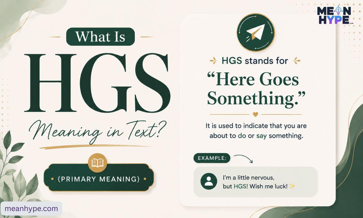 HGS meaning in text