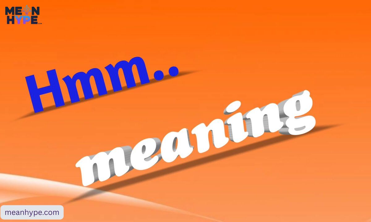 hmmm meaning in text