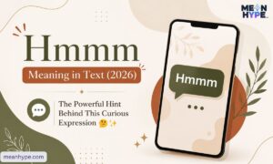 hmmm meaning in text