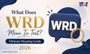 what does wrd mean in text