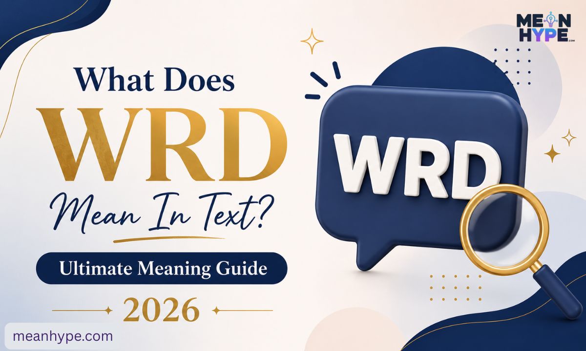 what does wrd mean in text