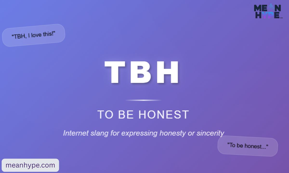TBH meaning in text