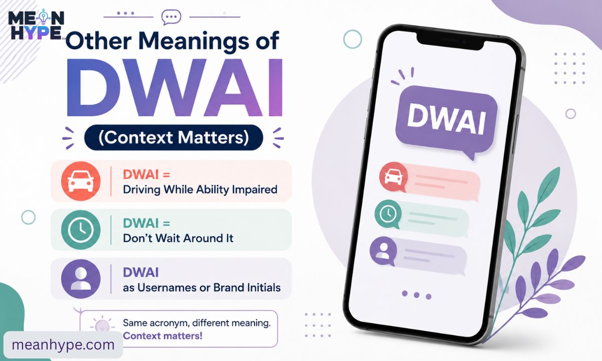 dwai meaning in text