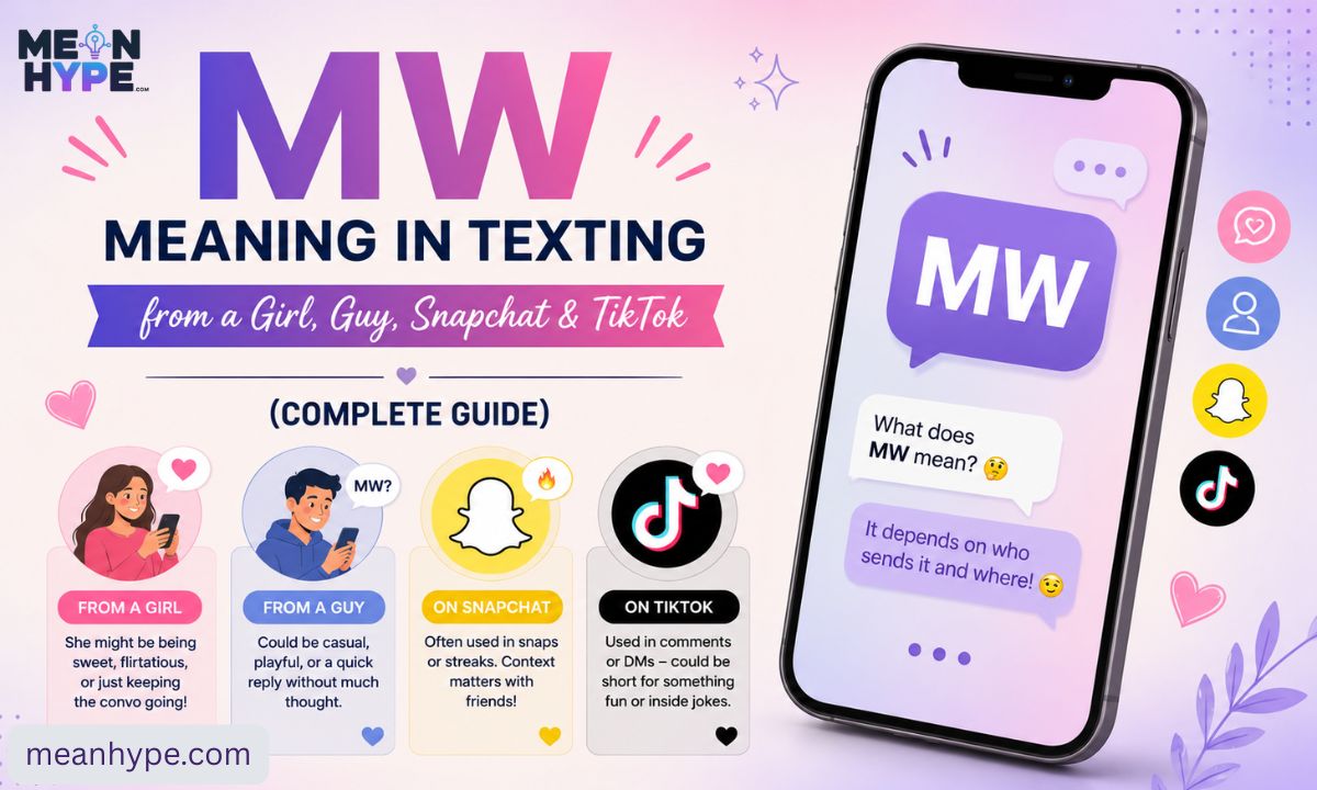 MW meaning in texting