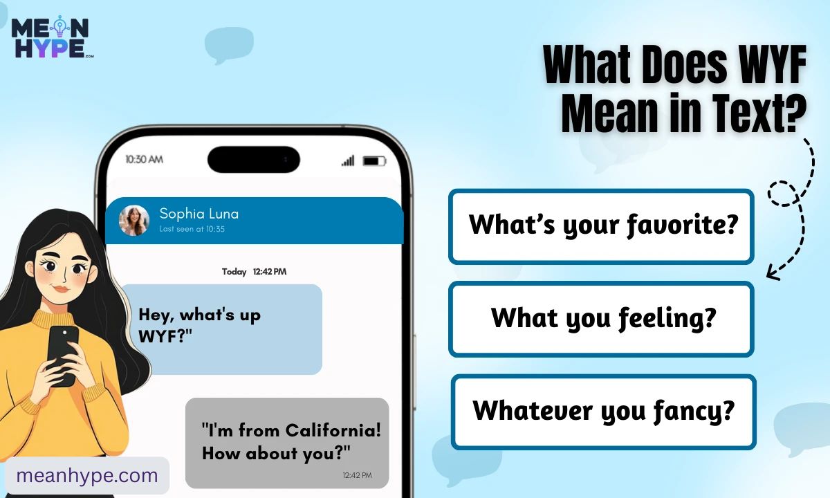 WYF meaning in text