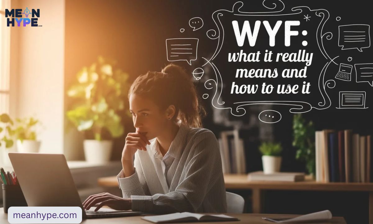 WYF meaning in text