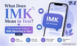 IMK meaning in text