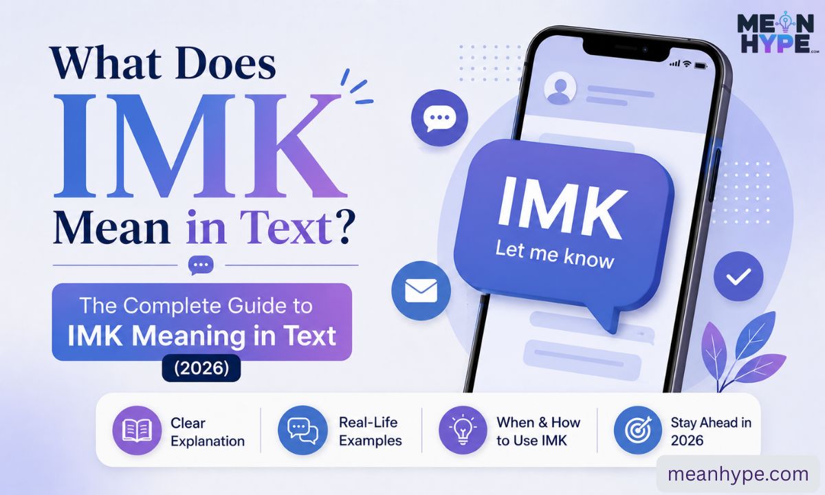 IMK meaning in text