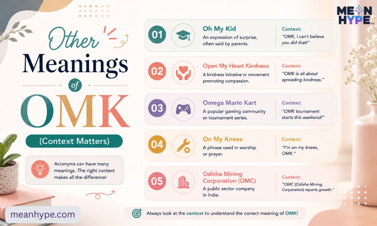 OMK abbreviation in text