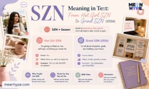 SZN meaning in text