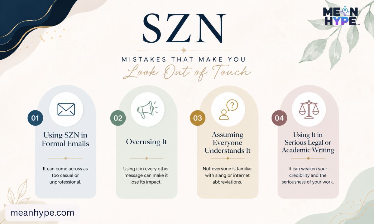 SZN meaning in text