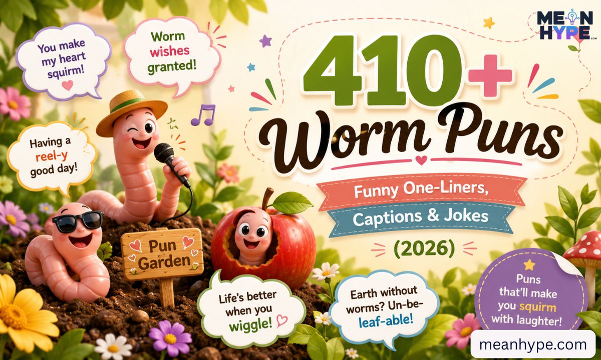worm puns