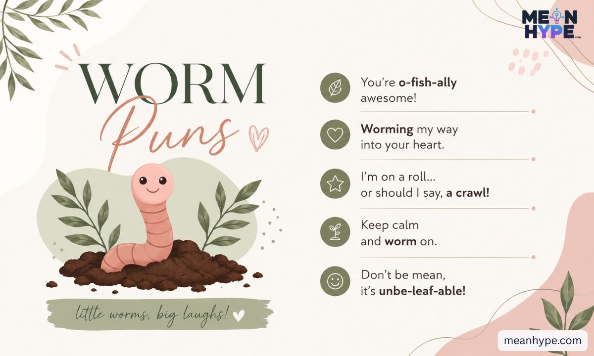 worm puns