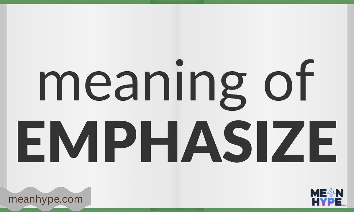 emphasize mean in text