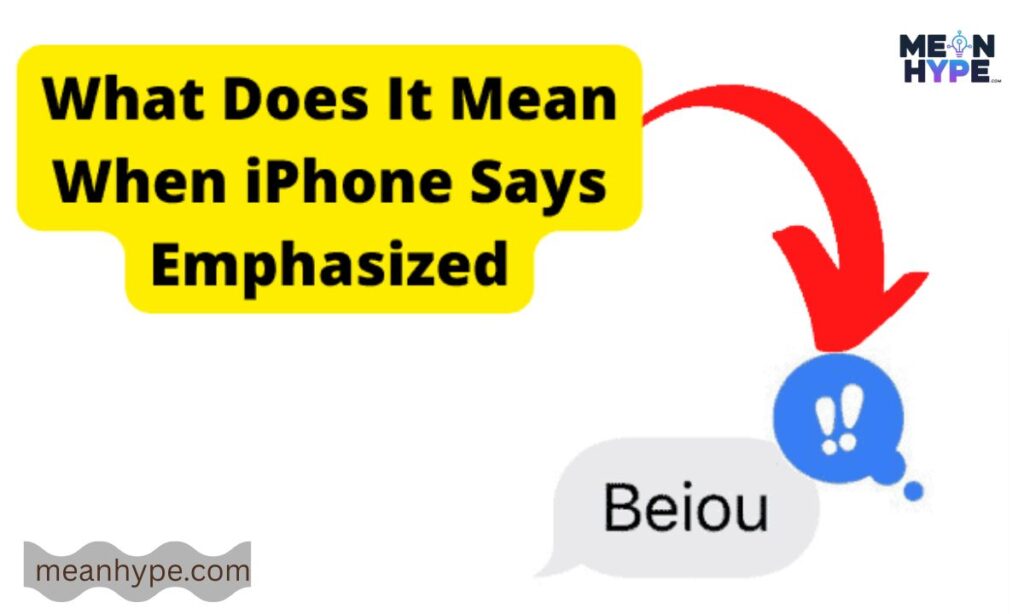 Emphasize Mean in text