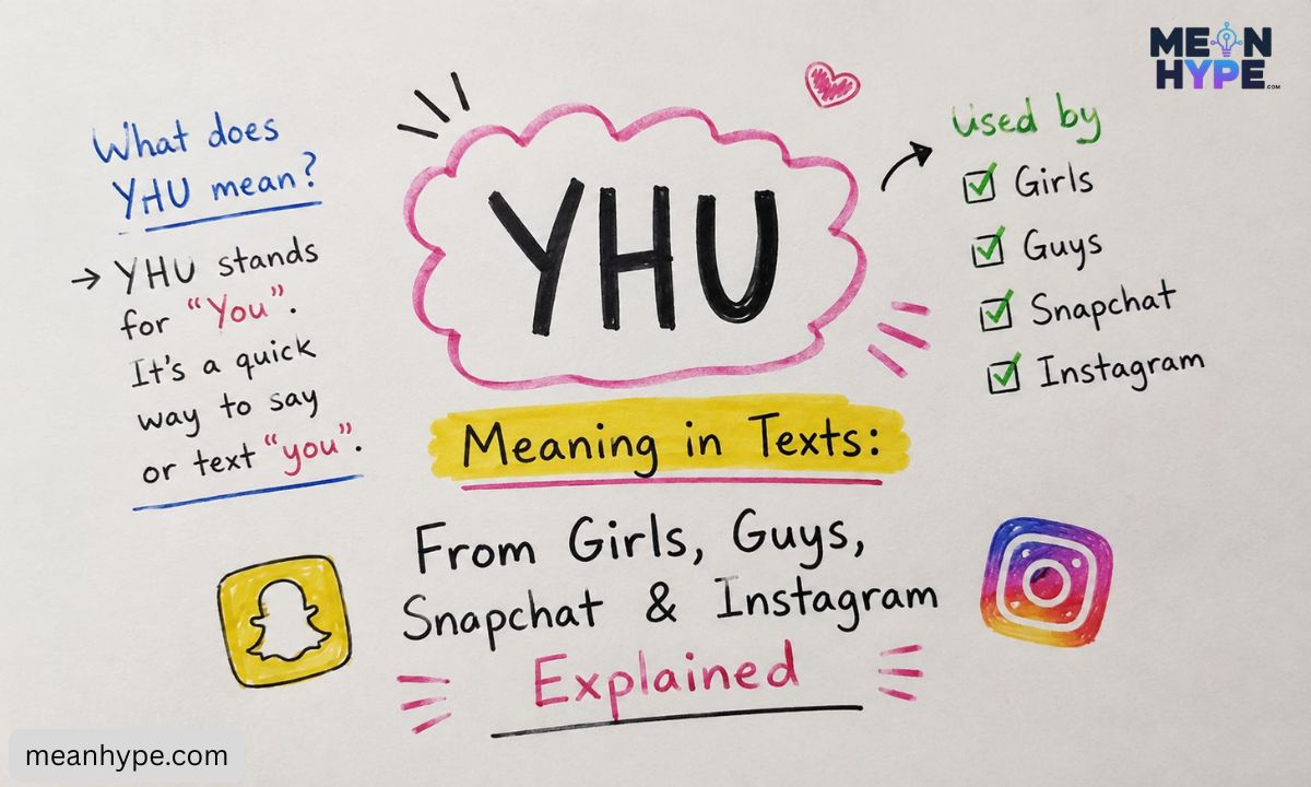 what does YHU mean in texts