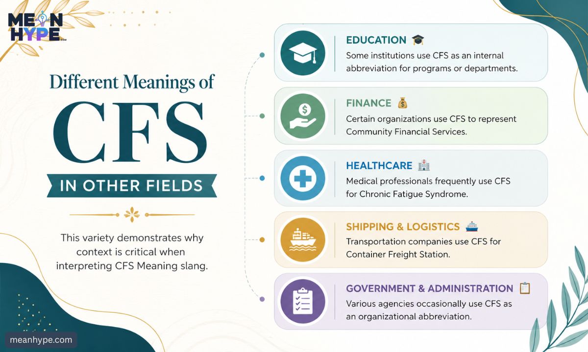 CFS Meaning slang