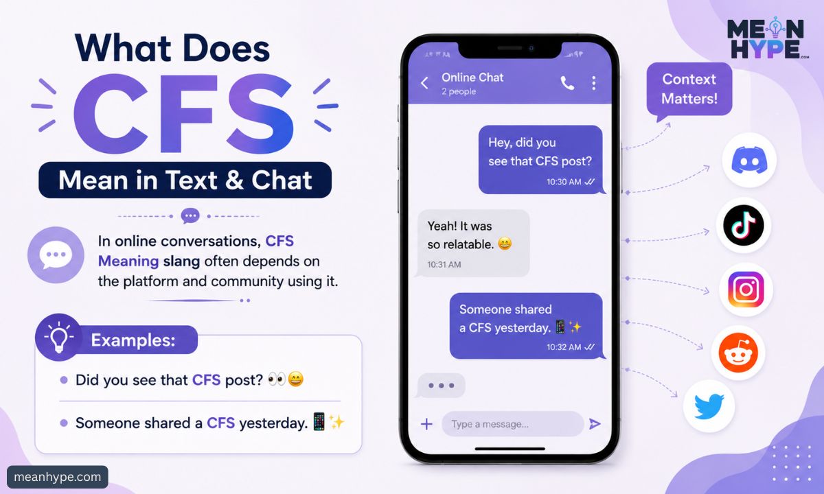 CFS Meaning slang