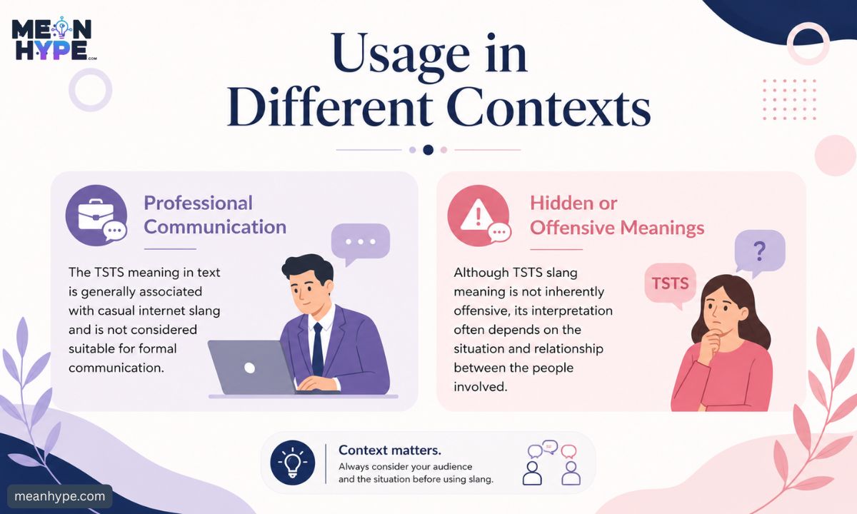 tsts meaning in text.