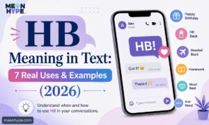 HB meaning