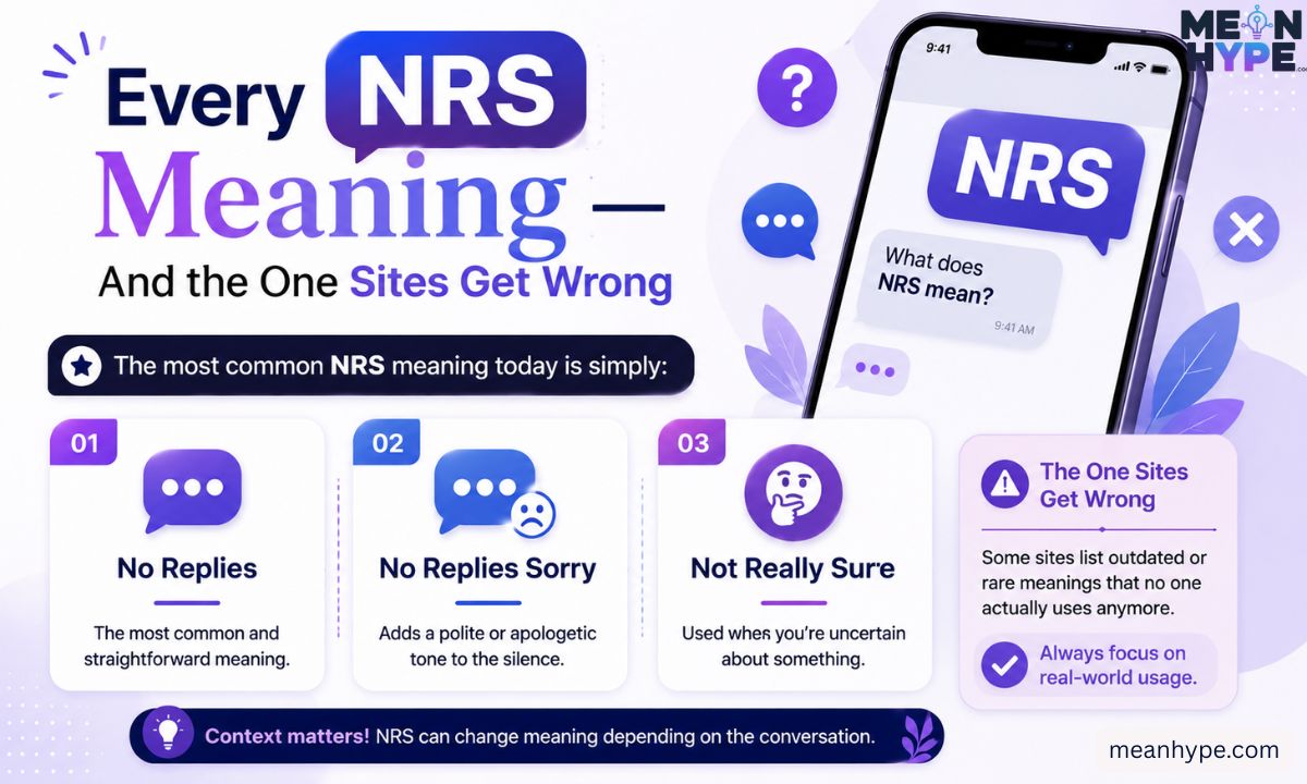 NRS meaning