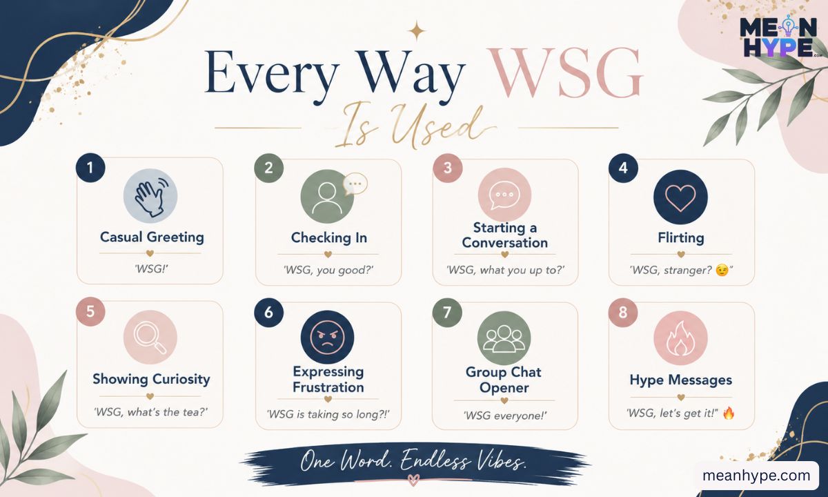  WSG meaning in text