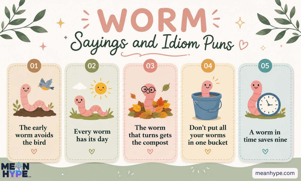 worm puns