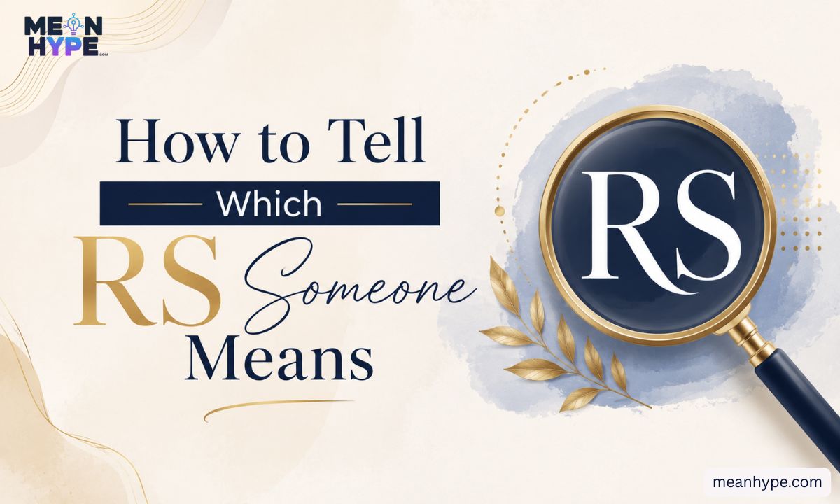 rs meaning
