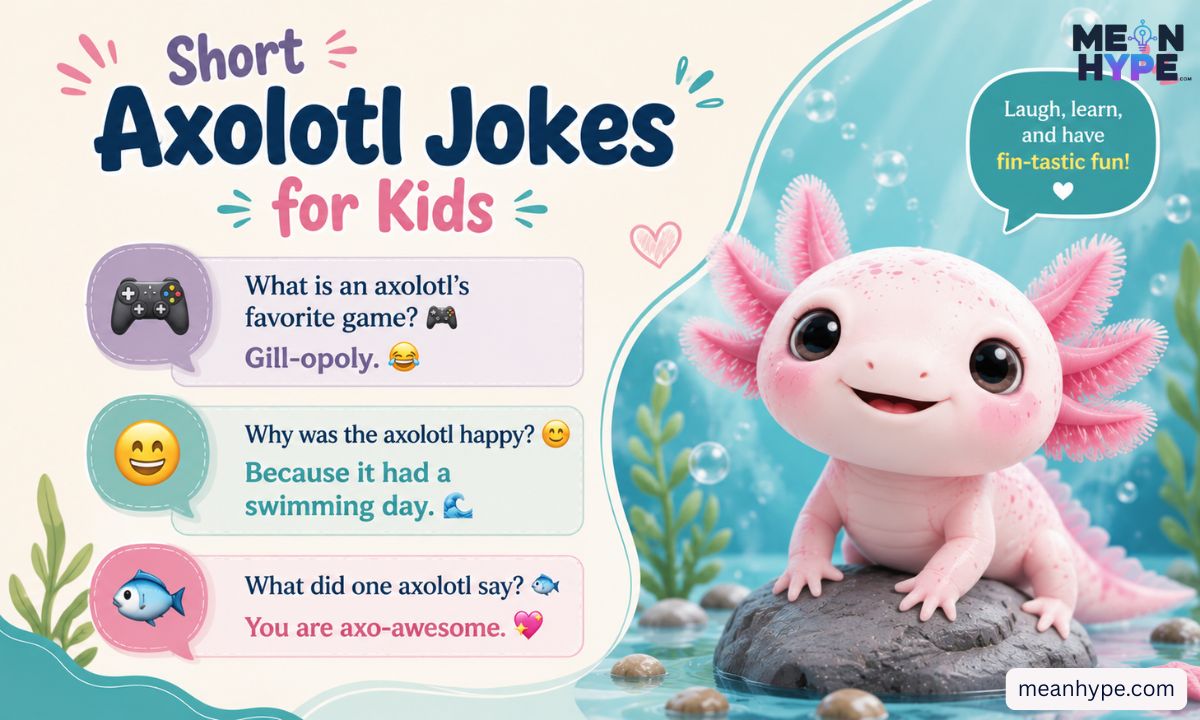 axolotl puns and jokes