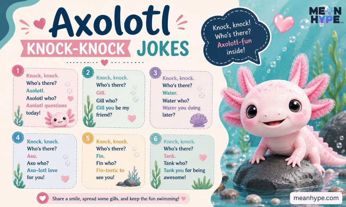 axolotl puns and jokes