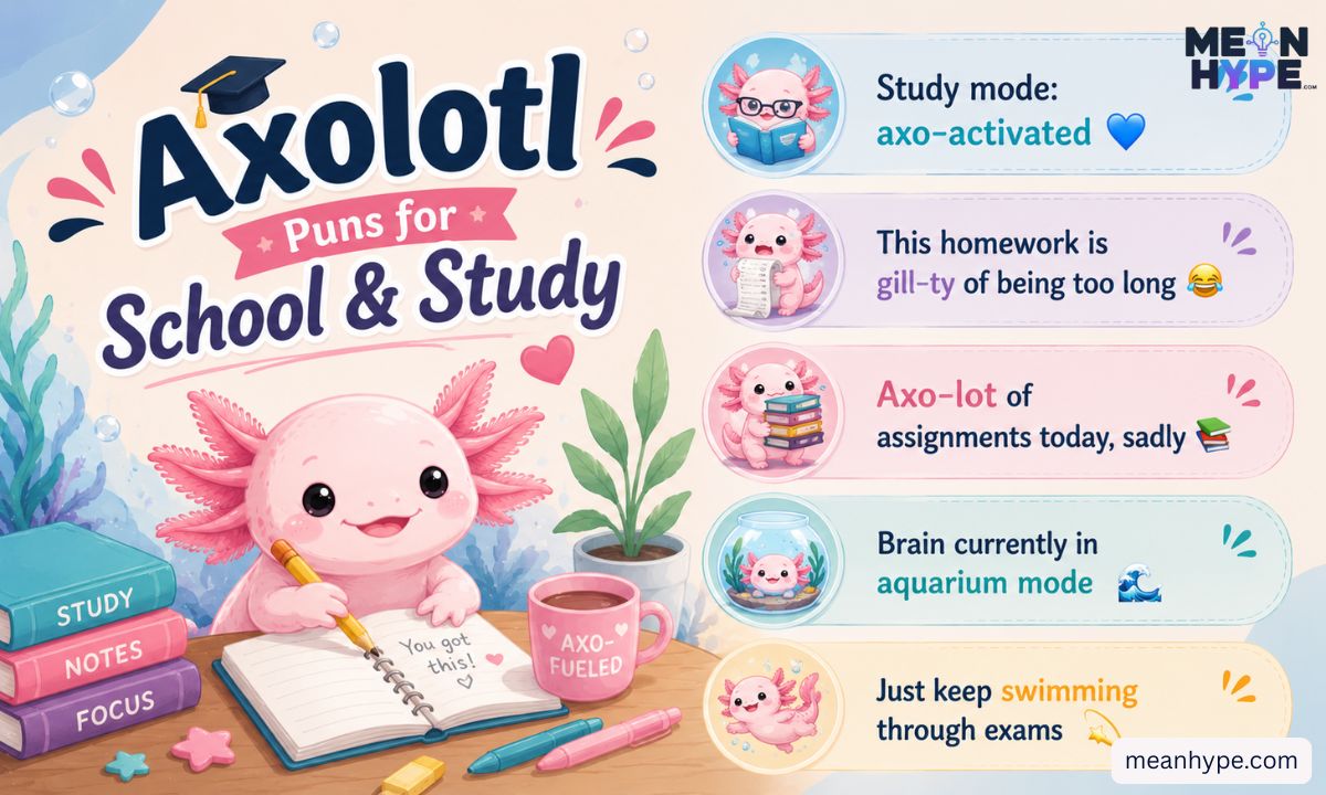 axolotl puns and jokes