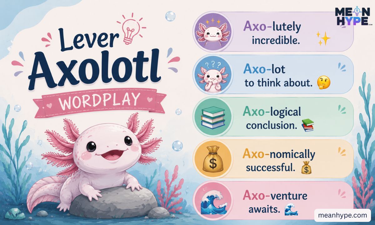 axolotl puns and jokes