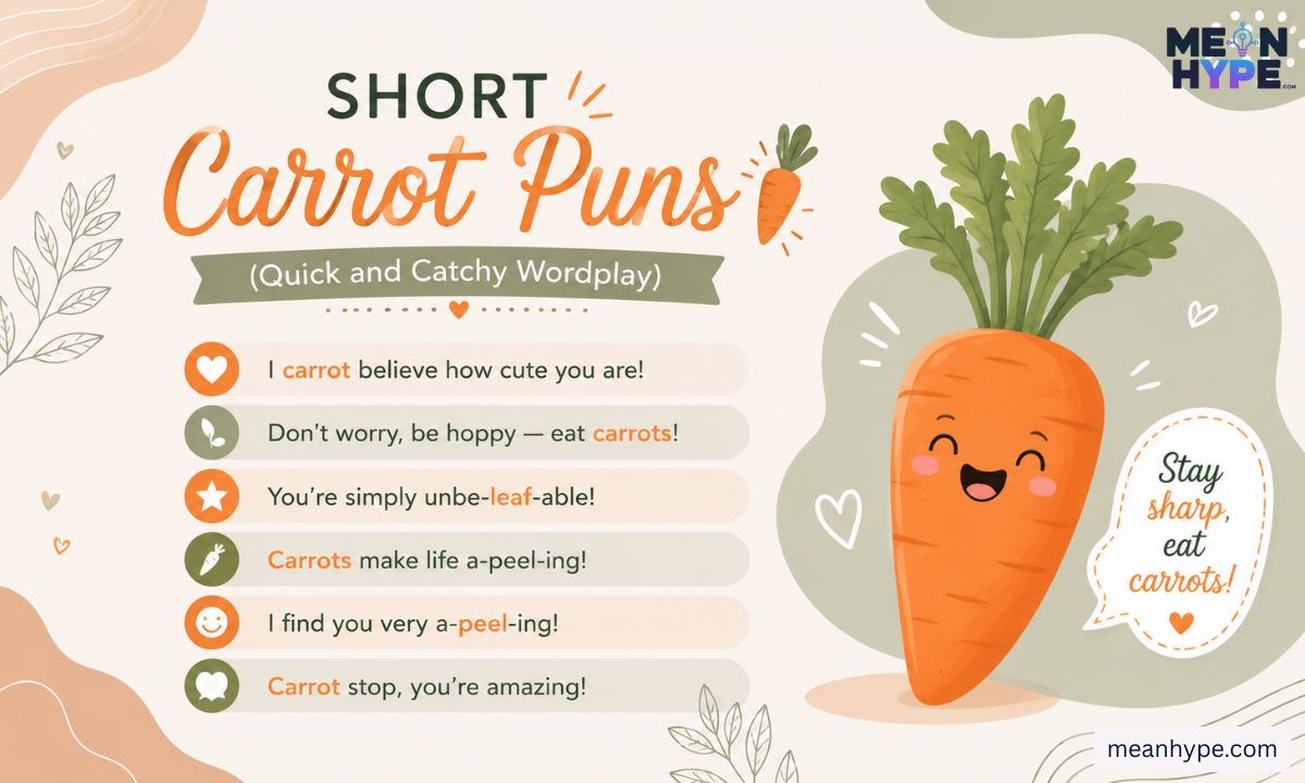 carrot puns and jokes