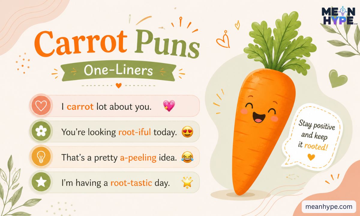 carrot puns and jokes