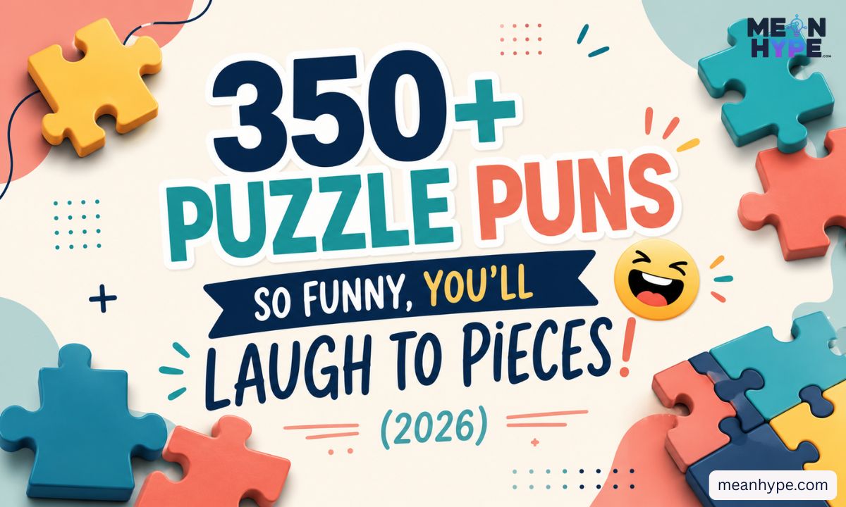 puzzle puns