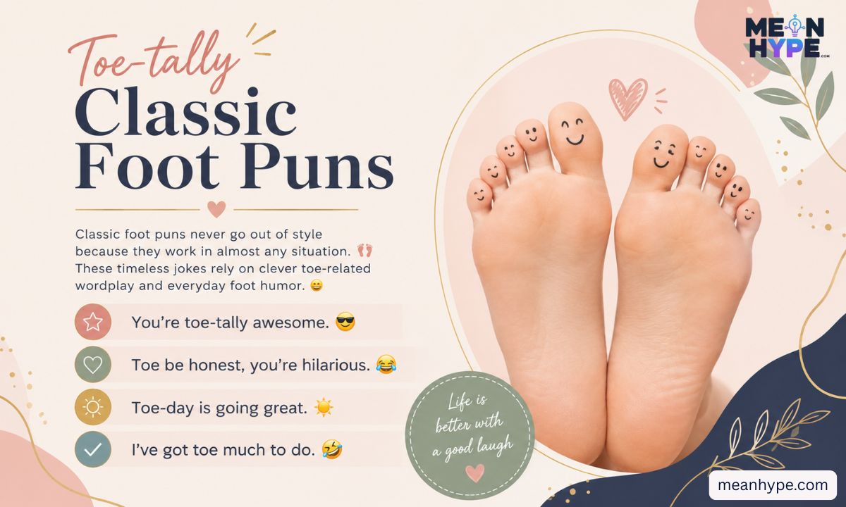 foot puns