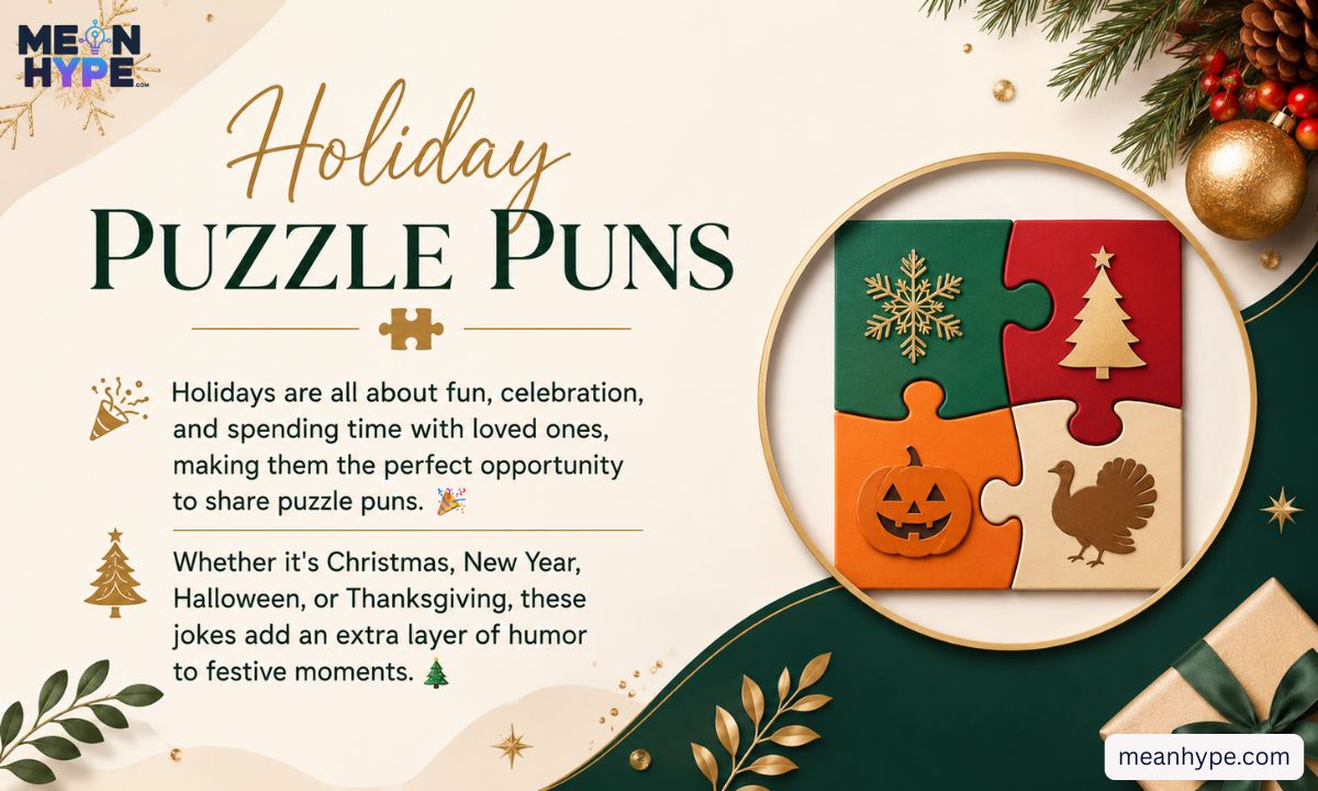 puzzle puns