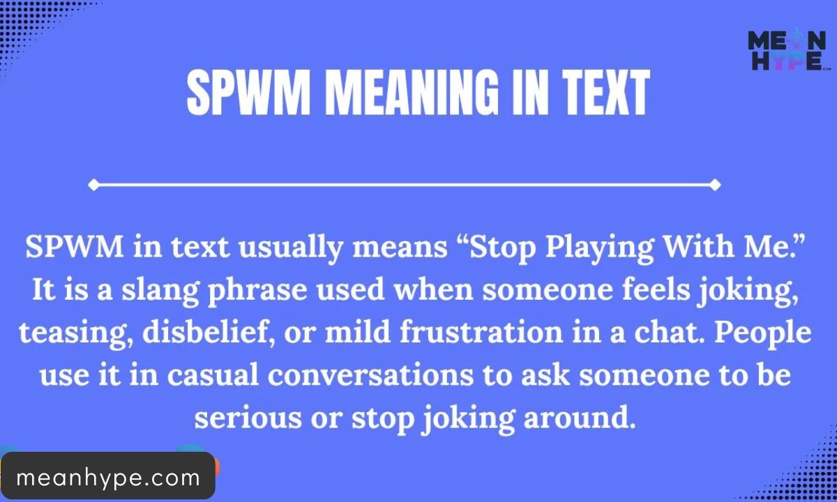 SPWM mean in text