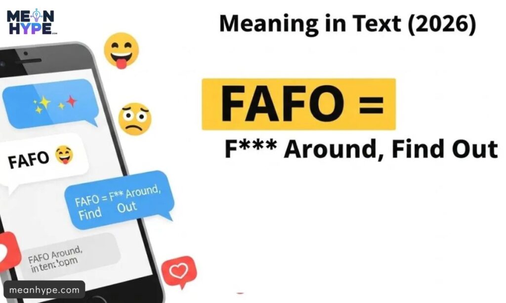 FAFO mean in text