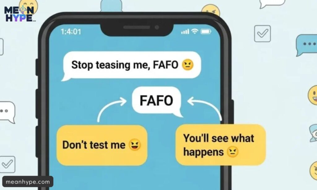 FAFO mean in text