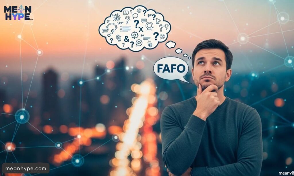 FAFO mean in text