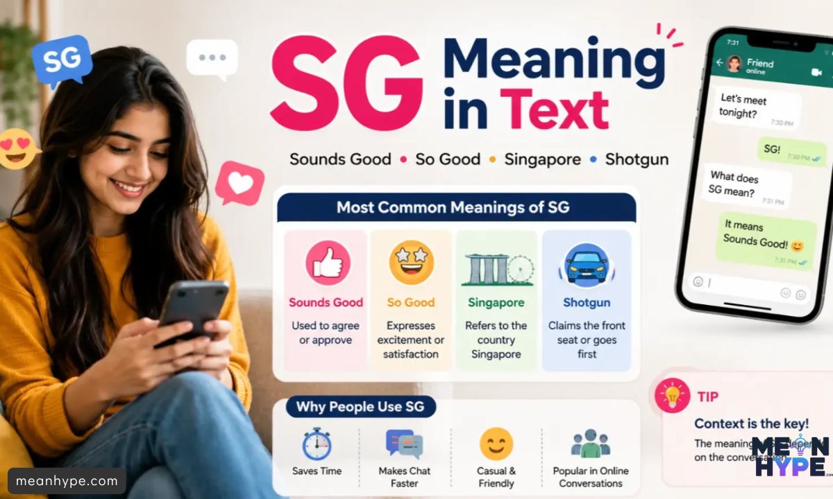 SG mean in text